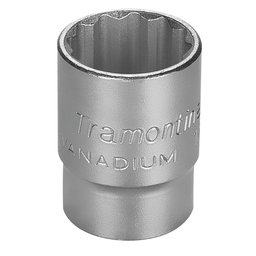 Soquete Estriado 19mm com Encaixe 1/2Pol. TRAMONTINAPRO-44833119