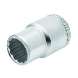 Soquete Estriado 3/8Pol. com Encaixe 1/2Pol. GEDORE-ESTR1/2 3/8