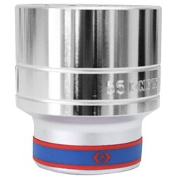 Soquete Estriado com Encaixe de 1 Pol. 55mm KINGTONY-833055M