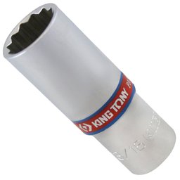 Soquete Estriado Longo 15/16 Pol. com Encaixe 1/2Pol. KINGTONY-423030S