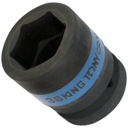 Soquete de Impacto com Encaixe de 1 Pol. - 36 mm KINGTONY-853536MM