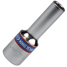 Soquete Sextavado Longo 10mm com Encaixe 1/2Pol. KING TONY-423510