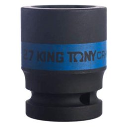 Soquete de Impacto Sextavado de 27mm com Encaixe de 3/4 Pol. KINGTONY-651527M