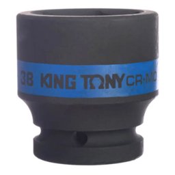 Soquete de Impacto Sextavado de 38mm com Encaixe de 3/4 Pol. KINGTONY-653538M