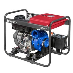 Motobomba Centrífuga à Diesel 13,0CV 3 Pol. Partida Elétrica BD717E BRANCO-90315060