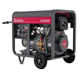 Gerador de Energia à Diesel 6,5kVA Partida Elétrica BD-8000 EF BRANCO-90314593