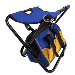 Banqueta Bolsa para Ferramentas com Assento 7 Bolsos BRASFORT-7556