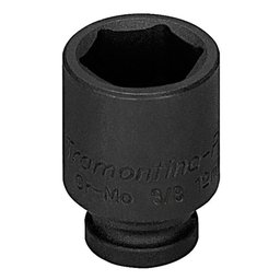 Soquete de Impacto Sextavado em Cr-Mo 08mm com Encaixe de 3/8 Pol. TRAMONTINA PRO-44897108