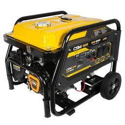 Gerador de Energia Portátil a Gasolina Retrátil/Elétrico 6.0 KVA 110V/220V GMR6500E CSM-71000991