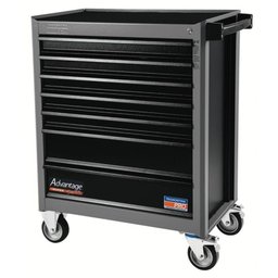 Carrinho para Ferramentas Fechado Advantage com 07 Gavetas e 110 Peças Cinza Tramontina PRO-44950110