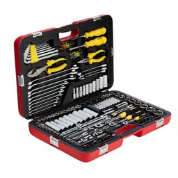Jogo de Soquetes 1/4 - 3/8 - 1/2 Polegadas com 152 Peças e Maleta STANLEY-R99-150LA