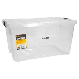 Caixa Plástica/Baú Transparente Cbv 028 VONDER-6105000028