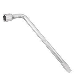 Chave de roda tipo L com espátula 19 mm em aço cromo vanádio VONDER-3697100019