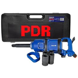 Chave de Impacto Pneumática 1 Pol com Acessórios PDR-PRO-190