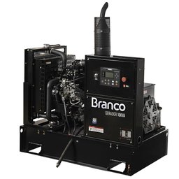 Gerador de Energia a Diesel 4T 30CV 16,5kVA Partida Elétrica Refrigeração a Água 220V BD16000E BRANCO-90316110