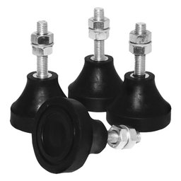Kit Amortecedores de Vibração 3/8 Pol Vibraless 04 Peças CHIAPERINI-MVL-1