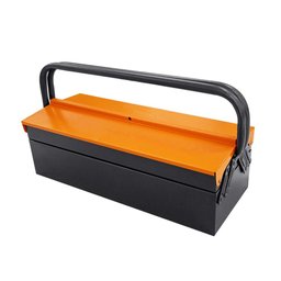 Caixa para Ferramentas Sanfonadas 50cm 3 Gavetas Laranja PRESTO-91800