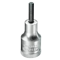 Chave Soquete com Ponta Hexagonal 7mm com Encaixe 1/2 Pol. GEDORE-16035