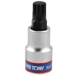 Chave Soquete Multidentada m12 com Encaixe de 1/2 KINGTONY-402612