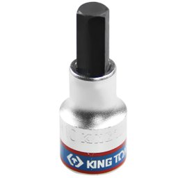 Chave Soquete com Ponta Hexagonal Curta de 10mm com Encaixe de 1/2 Pol. KINGTONY-402510