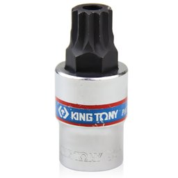 Chave Soquete tipo Multidentada M18 com Guia e Encaixe de 1/2 Pol. KINGTONY-402B18