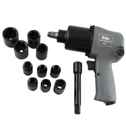 Chave de Impacto Pneumática de 1/2 Pol. com Acessórios EDA-9GE