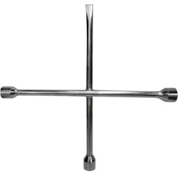 Chave de Roda Tipo Cruz com 3 Bocas 19 x 17 Espatula x 13/16 CRFERRAMENTAS-G100/3B CR
