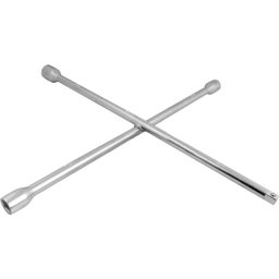 Chave de Roda Tipo Cruz com Adaptador para Soquete 17 mm x 19 mm x 21 mm x 1/2 Pol. VONDER-3697170012