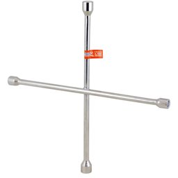 Chave de Roda tipo Cruz Profissional Grande em CR-V 20 Pol. 17x19mm x 13/16 Pol. x 23mm FORTGPRO-FG8520