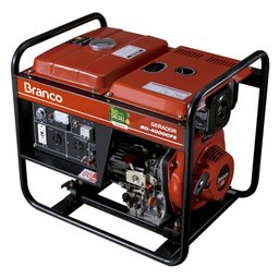 Gerador à Diesel 3,3Kva 220V BD-4000 com Partida Manual BRANCO-90304410
