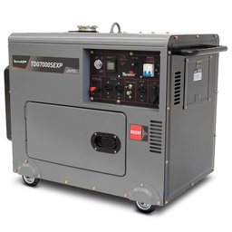 Gerador a Diesel TDG7000SEXP 418cc 4T 6 Kva 110/ 220V Mono com Partida Elétrica TOYAMA-251-071