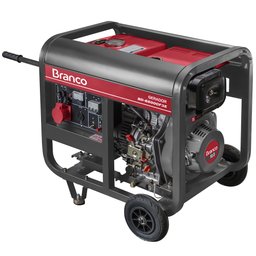 Gerador de Energia a Diesel 5,0KVA Trifásico 380V com Partida Elétrica BRANCO-90304443
