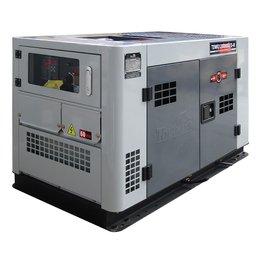 Gerador de Energia a Diesel Silenciado 4T 12,5 KVA 380V Trifásico com Partida Elétrica TDWG12000SGE3-N TOYAMA-254-010