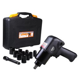 Jogo Chave Parafusadeira de Impacto Pneumática 1/2 Pol. FG3300 com 11 Acessórios e Maleta FORTGPRO-FG3300.13