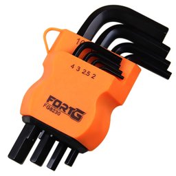 Jogo de Chaves L Hexagonais em CR-V com 8 Peças 2 - 10mm FORTGPRO-FG8230