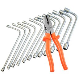 Combo Chave Biela 25B12M 12 Peças + Alicate Universal GEDORE-K225