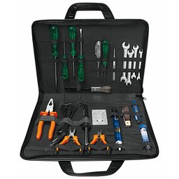 Maleta de Ferramentas para Eletrônica 110V com 20 Peças TRAMONTINA PRO-4496002