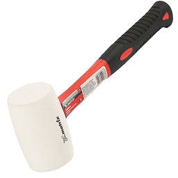 Martelo de Borracha Branca 225g com Cabo em Fibra de Vidro MTX-111959