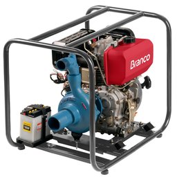 Motobomba Centrífuga à Diesel 10CV BD-709 com Partida Elétrica BRANCO-90311946