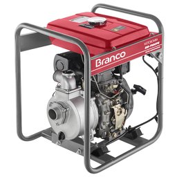 Motobomba Autoescorvante à Diesel BD-710 5,0CV 2 Pol. com Partida Elétrica BRANCO-90304203