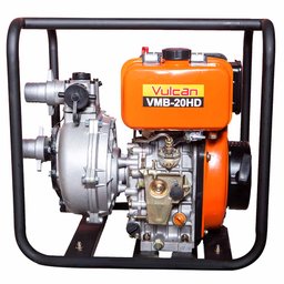 Motobomba de AIta Pressão 2 Pol. Diesel 4T 5HP Vazão 30000L/h VULCAN-VMB20HD