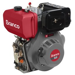 Motor a Diesel 13,0CV 456CC com Partida Manual BRANCO-90314190