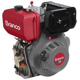 Motor a Diesel 7,0CV 296CC com Partida Elétrica BRANCO-90311801