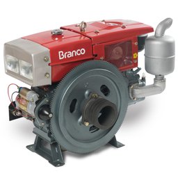 Motor a Diesel Refrigerado a Água 22CV 1195CC com Partida Elétrica BRANCO-BDA-22.0RAE