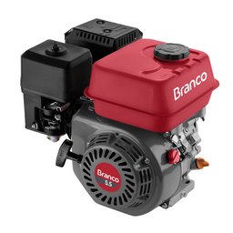 Motor à Gasolina 4T 5,5CV sem Alerta de Óleo BRANCO-B4T-5.5H