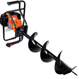 Perfurador de Solo à Gasolina VPS520 52CC com Broca 80 x 20 cm VULCAN-56402
