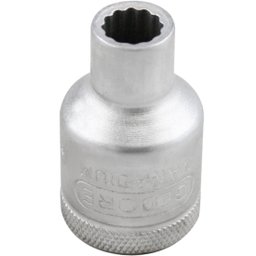 Soquete Estriado 8mm com Encaixe 1/2Pol. GEDORE- D19-8MM