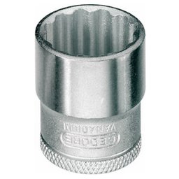 Soquete Estriado 24mm com Encaixe de 3/8 Pol. GEDORE-14036