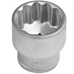 Soquete Estriado 30mm com Encaixe 1/2Pol. GEDORE-SOQC30