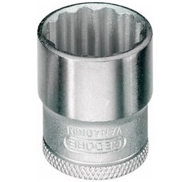 Soquete Estriado 6mm com Encaixe de 3/8 Pol. GEDORE-14031